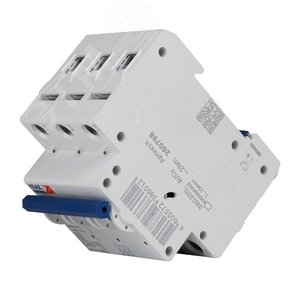 Выключатель автоматический трехполюсный 40А C 6кА AC OptiDin BM63-3C40-УХЛ3 - фото 5