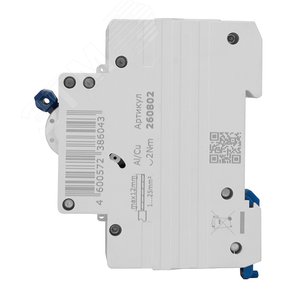 Выключатель автоматический трехполюсный 63А C 6кА AC OptiDin BM63-3C63-УХЛ3 - фото 3