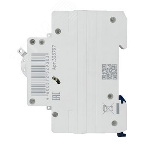 Выключатель автоматический однополюсный 32А C 4,5кА AC OptiDin BM63-1C32-4,5-УХЛ3 - фото 3