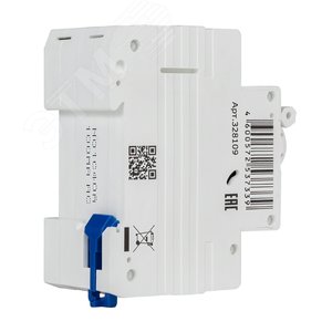 Выключатель автоматический дифференциального тока АВДТ с защитой от сверхтоков 2П 40А 100мА AC 4,5кА OptiDin D63-23C40-AC-У3 - фото 5