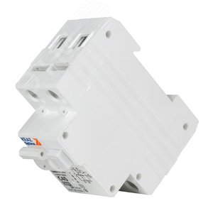 Выключатель автоматический дифференциального тока АВДТ с защитой от сверхтоков 2П 40А 100мА AC 4,5кА OptiDin D63-23C40-AC-У3 - фото 6