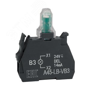 Световой блок OptiSignal D22 A45-LB-VM3 зеленый 230-240VAC ZBVM3