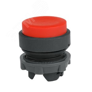 Головка кнопки OptiSignal D22 A5-PJ-4 с выступ толк красная пластик ZB5AL4