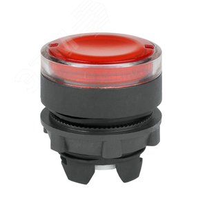Головка кнопки OptiSignal D22 A5-PL-4 с подсветкой красная пластик ZB5AW343