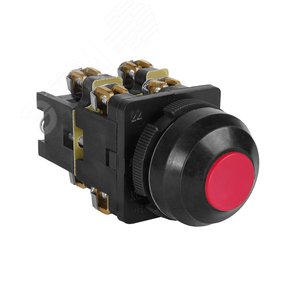 Изображение товара Выключатель кнопочный КЕ 082-У2-исп.3 ( красный) (шт)