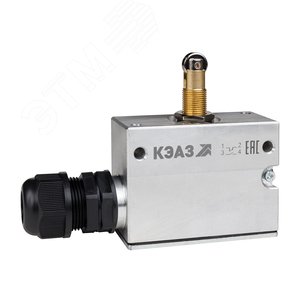 Изображение товара Микропереключатель МП-1205м/01 толкатель-ролик-продольное расположение-винт-фронт гайками (шт)