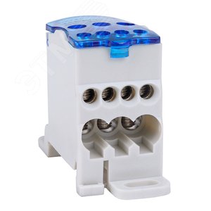 Изображение товара Блок распределительный на DIN-рейку OptiKit РБД-80А на DIN-рейку (шт)