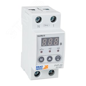 Изображение товара Реле напряжения OptiRel D PVP-80 с ЖК-дисплеем 80 А (шт)
