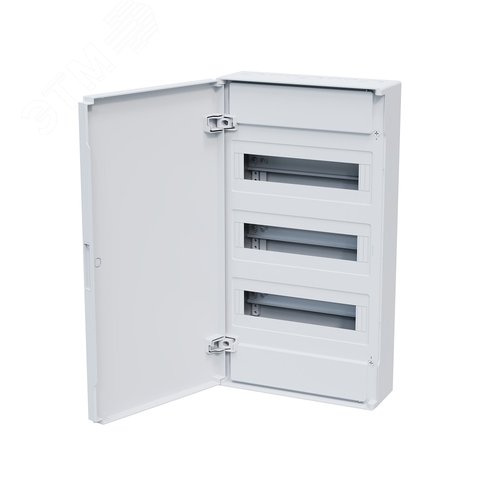 Щит  ЩРН-п-36 белый с белой дверью IP40 OptiBox PRO - фото 5