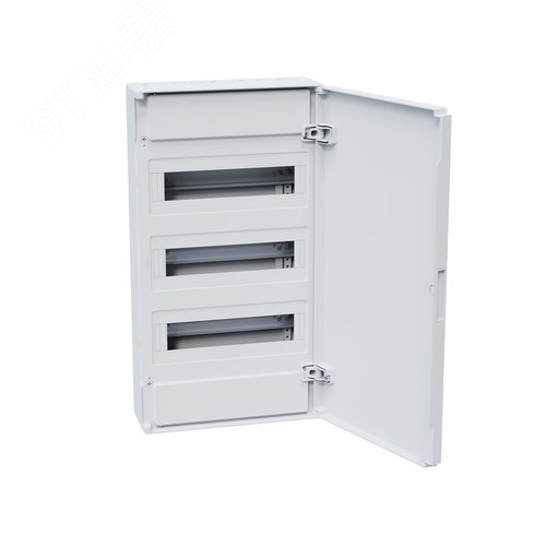 Щит  ЩРН-п-36 белый с белой дверью IP40 OptiBox PRO - фото 4