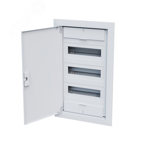 Щит  ЩРВ-п-36 белый с белой дверью IP40 OptiBox PRO - фото 5