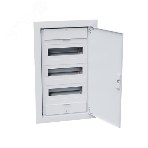 Щит  ЩРВ-п-36 белый с белой дверью IP40 OptiBox PRO - фото 4