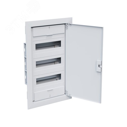 Щит  ЩРВ-п-36 белый с белой дверью IP40 OptiBox PRO - фото 3