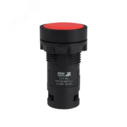 Изображение товара Кнопка OptiSignal Compact D22 C7-P-401 красная 1НЗ XB7NA42 (шт)