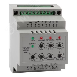 Изображение товара Реле OptiDin УБЗ-301-10-100-УХЛ4 (шт)