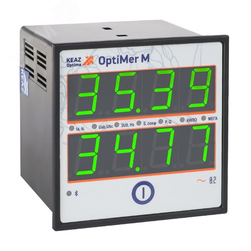 Изображение товара Многофункциональный измеритель OptiMer-M500-F96-400-5-220-R4-11-0-УХЛ3 (шт)