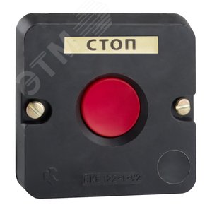Пост кнопочный ПКЕ 122-1-У2-IP54- (красная кнопка)