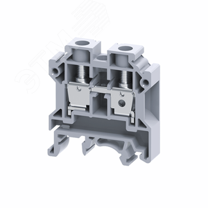 Изображение товара Клемма проходная 10 кв.мм винтовая OptiClip CTS-10-I-BU-57A-(0,5-10)-синий (шт)