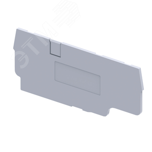 Крышка концевая для клеммы проходной OptiClip EPCX4/3-TRIPLET-серый