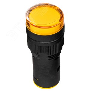 Изображение товара Лампа AD16DS(LED) матрица D16мм желтый 24В AC/DC (шт)
