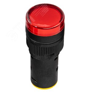 Изображение товара Лампа AD16DS(LED) матрица D16мм красный 24В AC/DC (шт)