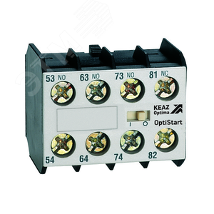 Блок контактный OptiStart K-MX-1022 фронтальный 2НО+2НЗ для мини-контакторов M