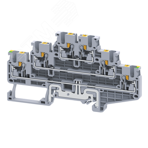 Изображение товара Клемма 3х-ярусная push-in 2,5 кв.мм OptiClip CP3LG-2,5-3L-PE-I-(0,2-2,5)-PEN (шт)