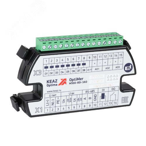 Изображение товара Модуль расширения OptiMer-M500-8DI-3AO (шт)