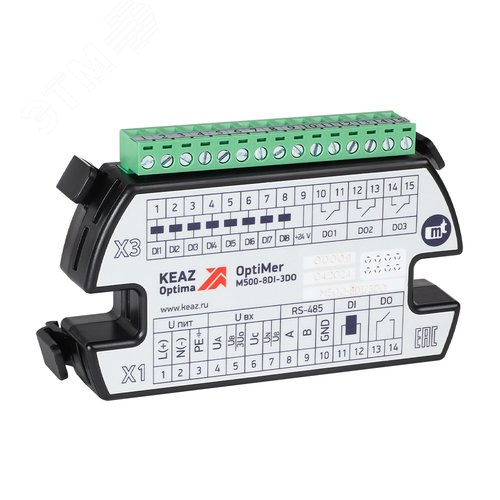 Изображение товара Модуль расширения OptiMer-M500-8DI-3DO (шт)