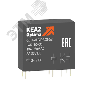 Изображение товара Реле промежуточное OptiRel G RP40-52-5D-10-CO (шт)