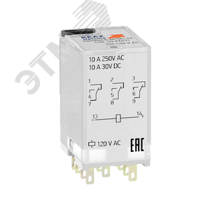 Изображение товара Реле промежуточное OptiRel G RP55-33-48D-10-CO (шт)