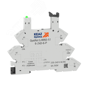 Изображение товара Розетка для реле OptiRel G RR93-01-220-240U-6-V (шт)