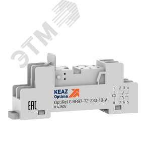 Изображение товара Розетка для реле OptiRel G RR97-72-230-10-V (шт)