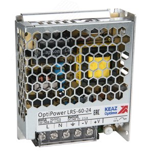Изображение товара Блок питания панельный OptiPower LRS 75-24 3.5A (шт)