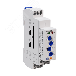 Изображение товара Реле времени OptiRel D TMR-DON-2T-240U-2 две задержки включения 16А 2СО 12-230АС/DC (шт)