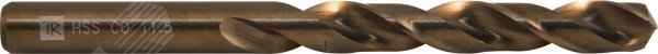 Изображение товара Сверло спиральное по металлу HSS Co d3.8 мм Thorvik в ПВХ упаковке