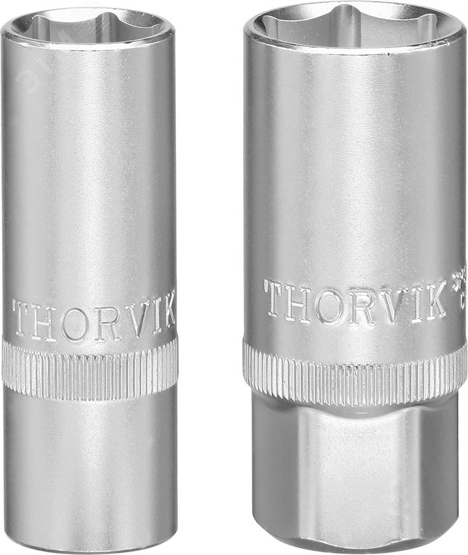 Изображение товара Головка торцевая свечная 1/2''DR, 16 мм, броня от Thorvik