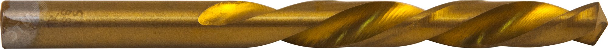 Изображение товара Сверло спиральное по металлу HSS TiN d11.0 мм Thorvik