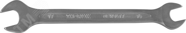Изображение товара Ключ гаечный рожковый 9x11 мм из стали повышенной прочности от Thorvik