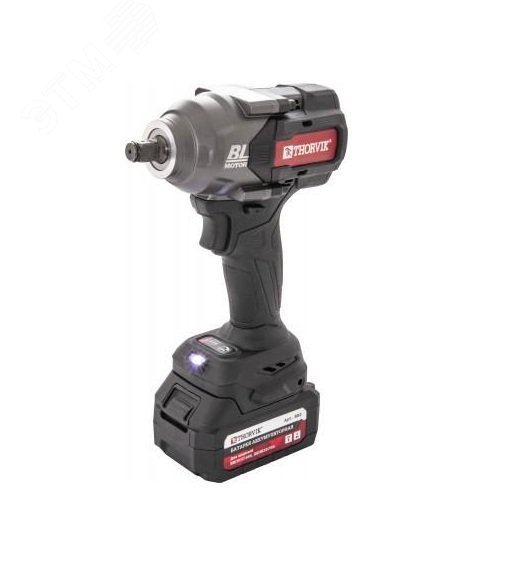 Изображение товара Ударный аккумуляторный гайковерт THORVIK 1/2 дюйма 21В 1080 Нм бесщёточный