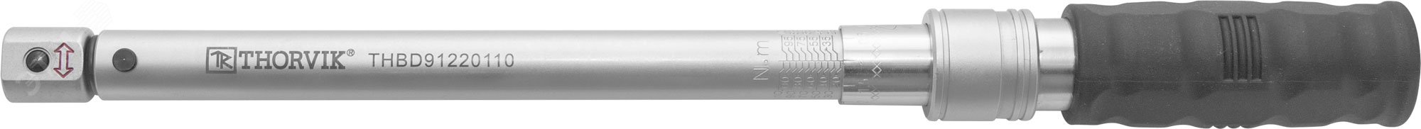 Изображение товара Динамометрический двусторонний ключ Thorvik 9х12 мм 20-110 Нм