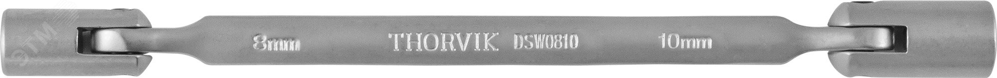 Ключ гаечный карданный, 8х10 мм артикул DSW0810 Thorvik - купить в ...
