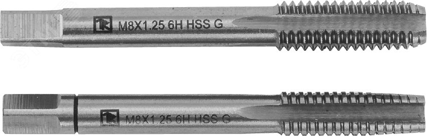 Изображение товара Набор метчиков T-COMBO HSS-G универсальный М12х1.75, 2 шт