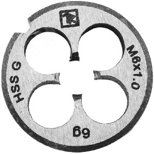 Изображение товара Плашка D-COMBO круглая ручная М7х1.0, HSS, Ф25х9 мм (шт)