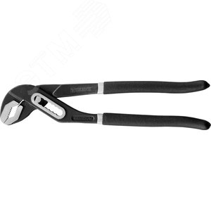 Изображение товара Клещи переставные с коробчатым захватом и ПВХ рукоятками, 250 мм, 0-33 мм (шт)