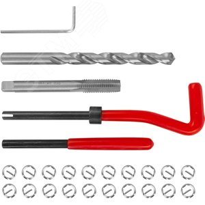 Изображение товара Набор для восстановления резьбы M8x1.25, 25 предметов (шт)