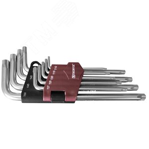 Изображение товара Набор ключей торцевых TORX®, Т10-T50, 9 предметов (шт)