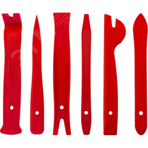 Изображение товара Набор приспособлений для демонтажа декоративных панелей салона автомобиля, 6 предметов (шт)