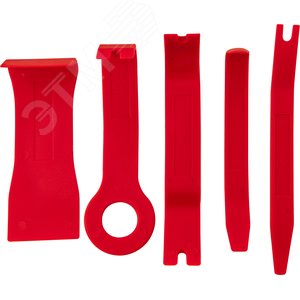 Изображение товара Набор приспособлений для демонтажа декоративных панелей салона автомобиля, 5 предметов (шт)