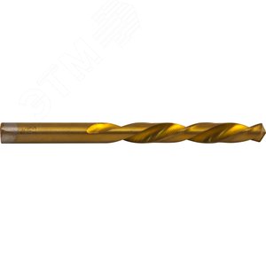 Изображение товара Сверло спиральное по металлу HSS TiN в блистере, d6.0 мм (шт)